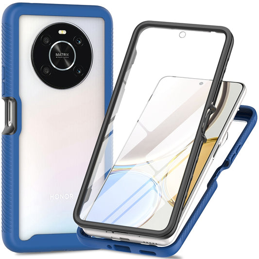 For Honor X9 4G / 5G / X30 5G / Magic4 Lite 5G 3-in-1 PC + TPU Full Protection Phone Case with PET Screen Protector