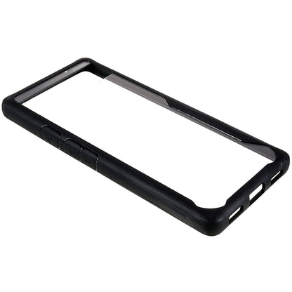 Anti-Fall Phone Case for Google Pixel 6a Shockproof Slim Case TPU+Acrylic Transparent Phone Cover