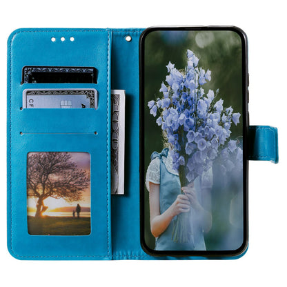 Flip Wallet Case For Nokia G60 5G, Book Style Mandala Flower Pattern Imprinted PU Leather Phone Cover Protective  Shell with Stand