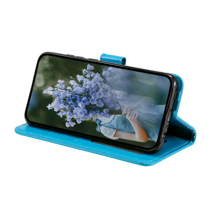 Flip Wallet Case For Nokia G60 5G, Book Style Mandala Flower Pattern Imprinted PU Leather Phone Cover Protective  Shell with Stand