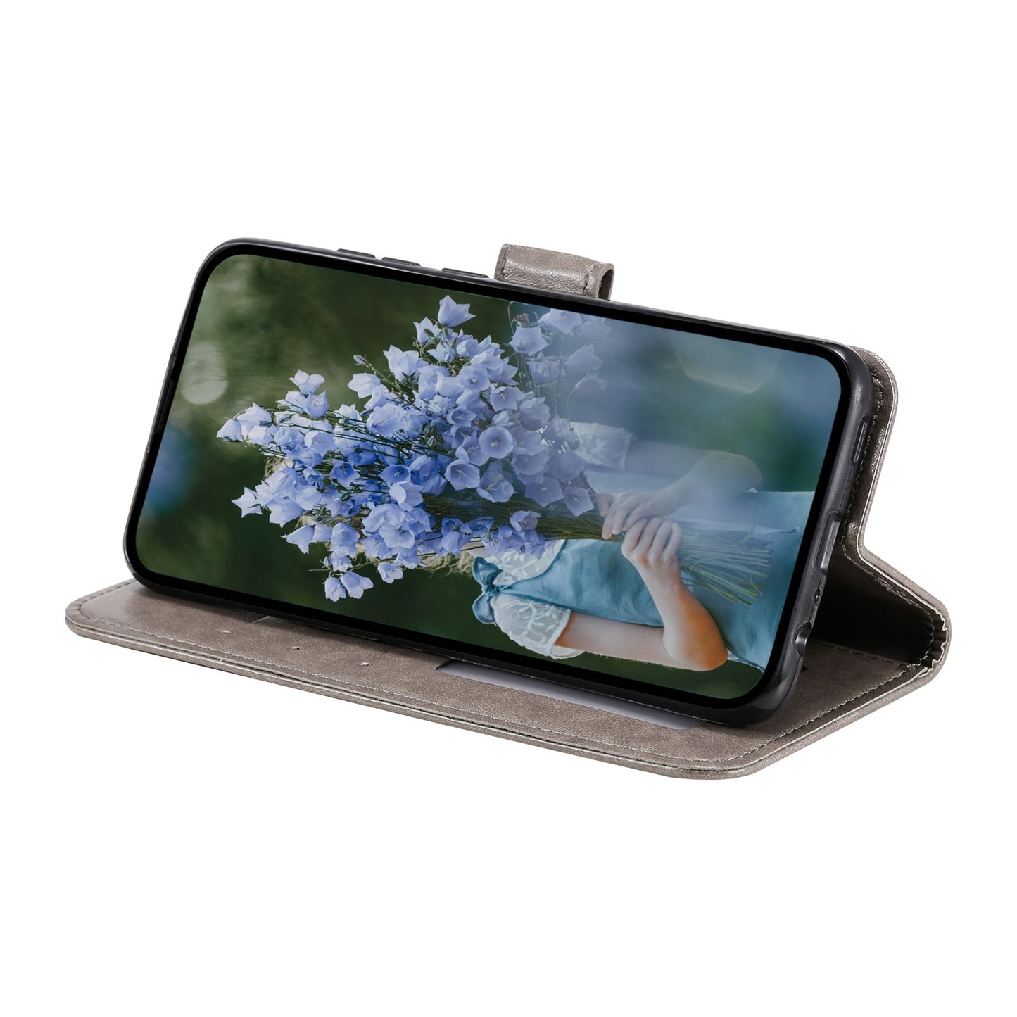 Flip Wallet Case For Nokia G60 5G, Book Style Mandala Flower Pattern Imprinted PU Leather Phone Cover Protective  Shell with Stand