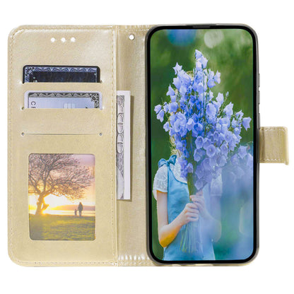 Flip Wallet Case For Nokia G60 5G, Book Style Mandala Flower Pattern Imprinted PU Leather Phone Cover Protective  Shell with Stand