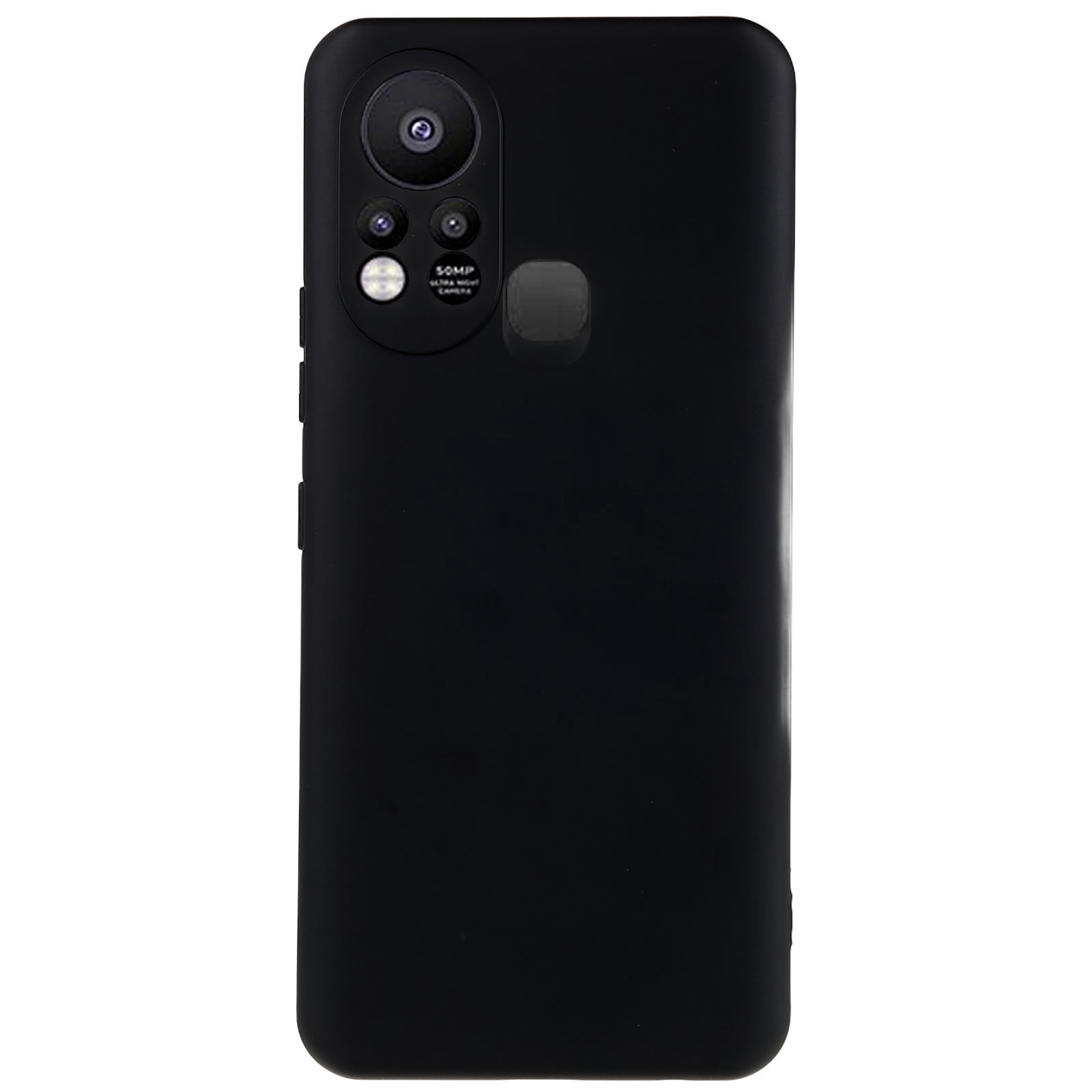 For Infinix Hot 11s 2.0MM TPU Phone Case Liquid Silicone Texture Feeling Arc Edge Cell Phone Back Cover