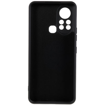 For Infinix Hot 11s 2.0MM TPU Phone Case Liquid Silicone Texture Feeling Arc Edge Cell Phone Back Cover