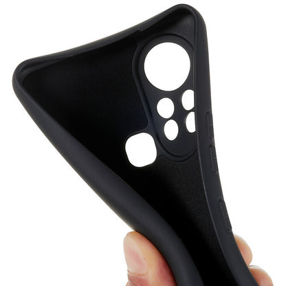 For Infinix Hot 11s 2.0MM TPU Phone Case Liquid Silicone Texture Feeling Arc Edge Cell Phone Back Cover
