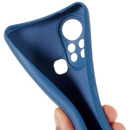 For Infinix Hot 11s 2.0MM TPU Phone Case Liquid Silicone Texture Feeling Arc Edge Cell Phone Back Cover