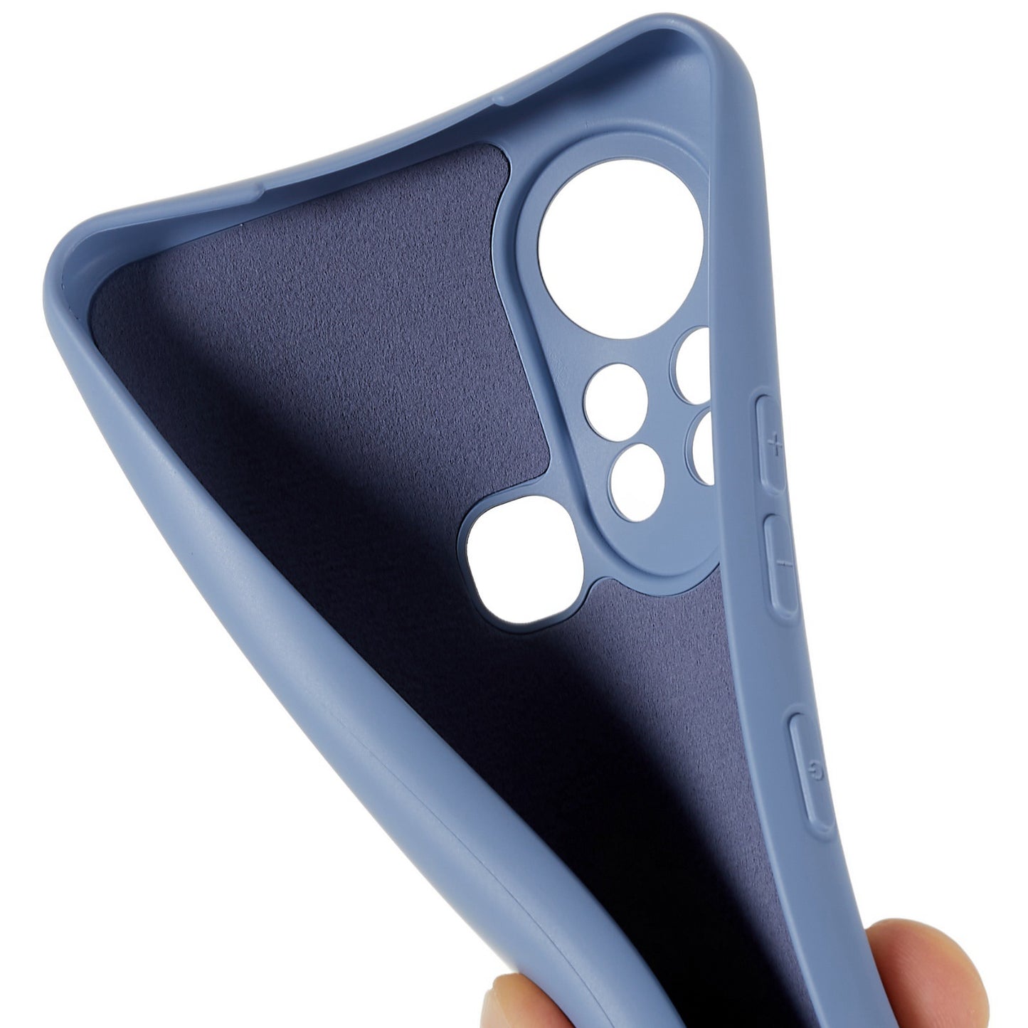 For Infinix Hot 11s 2.0MM TPU Phone Case Liquid Silicone Texture Feeling Arc Edge Cell Phone Back Cover
