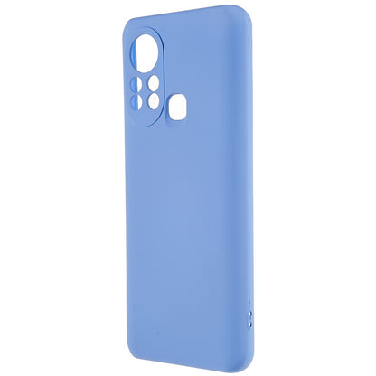 For Infinix Hot 11s 2.0MM TPU Phone Case Liquid Silicone Texture Feeling Arc Edge Cell Phone Back Cover