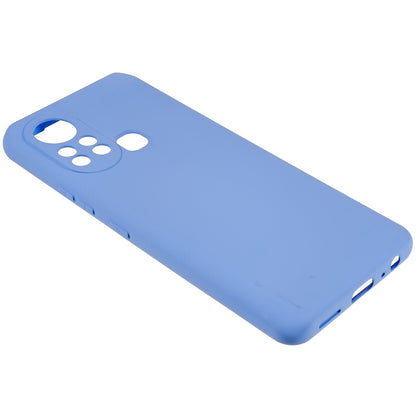 For Infinix Hot 11s 2.0MM TPU Phone Case Liquid Silicone Texture Feeling Arc Edge Cell Phone Back Cover