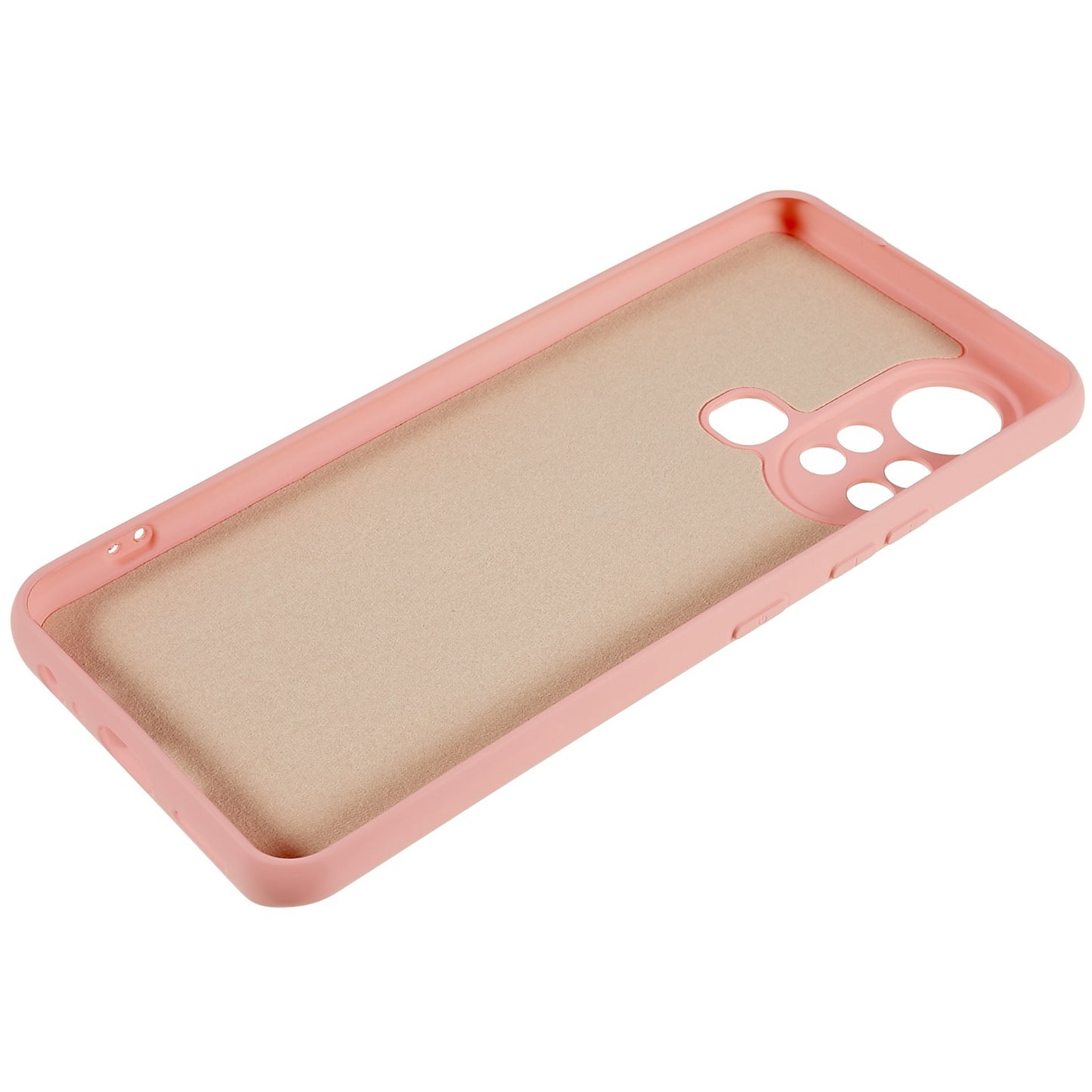 For Infinix Hot 11s 2.0MM TPU Phone Case Liquid Silicone Texture Feeling Arc Edge Cell Phone Back Cover