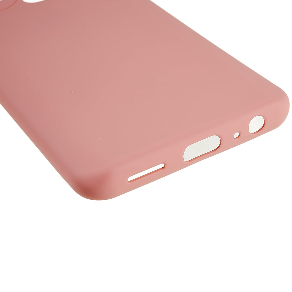 For Infinix Hot 11s 2.0MM TPU Phone Case Liquid Silicone Texture Feeling Arc Edge Cell Phone Back Cover