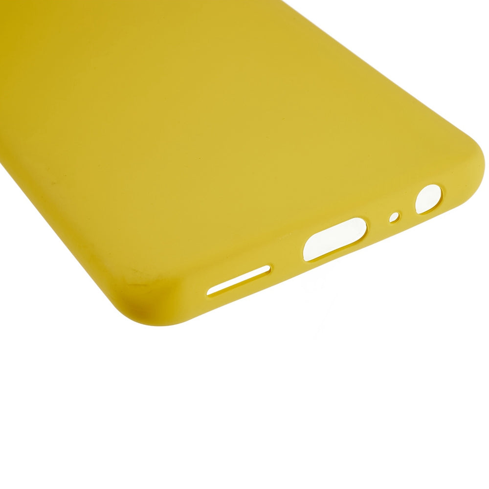 For Infinix Hot 11s 2.0MM TPU Phone Case Liquid Silicone Texture Feeling Arc Edge Cell Phone Back Cover