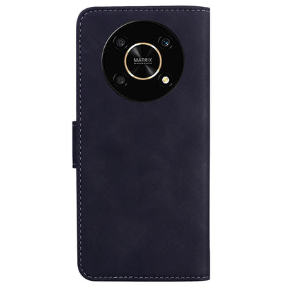 For Honor X9 5G / 4G Anti-dust Mobile Phone Case PU Leather Magnetic Shockproof Stand Cover Wallet