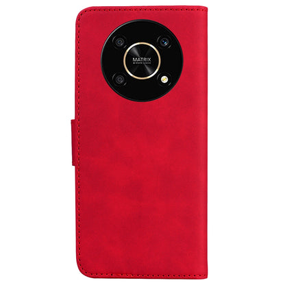 For Honor X9 5G / 4G Anti-dust Mobile Phone Case PU Leather Magnetic Shockproof Stand Cover Wallet