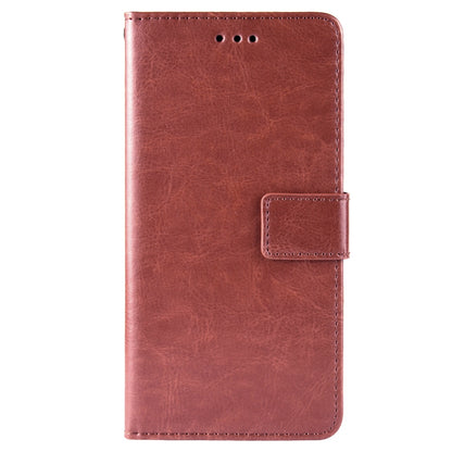 For Infinix Hot 11s / Infinix Hot 11s NFC 4G Anti-drop PU Leather Phone Case Crazy Horse Texture Wallet Stand Magnetic Clasp Phone Cover