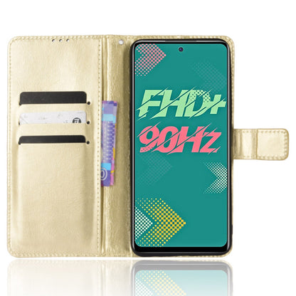 For Infinix Hot 11s / Infinix Hot 11s NFC 4G Anti-drop PU Leather Phone Case Crazy Horse Texture Wallet Stand Magnetic Clasp Phone Cover
