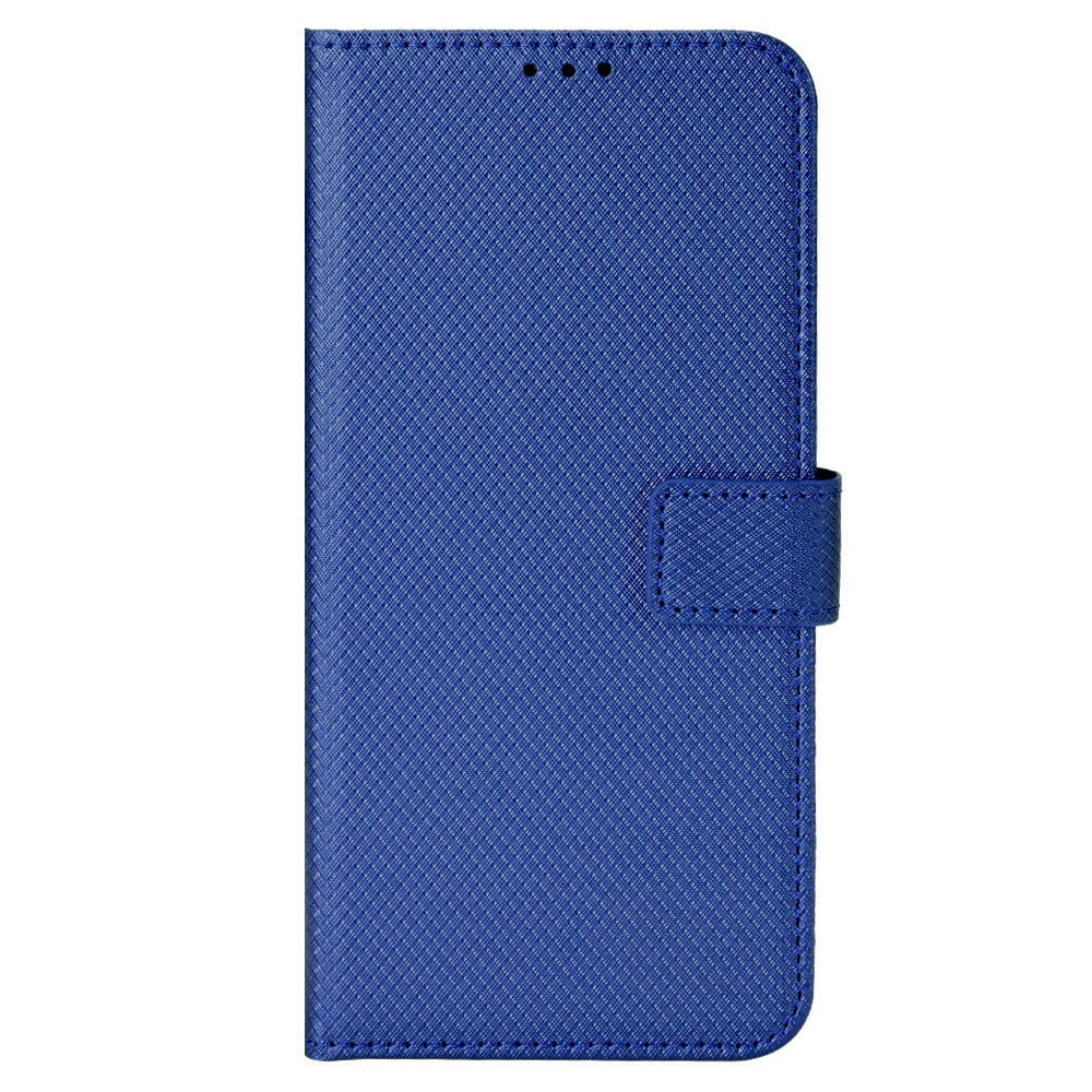 For Infinix Hot 11s / Hot 11s NFC 4G Wallet Phone Case Diamond Texture Anti-scratch PU Leather Cellphone Cover with Stand