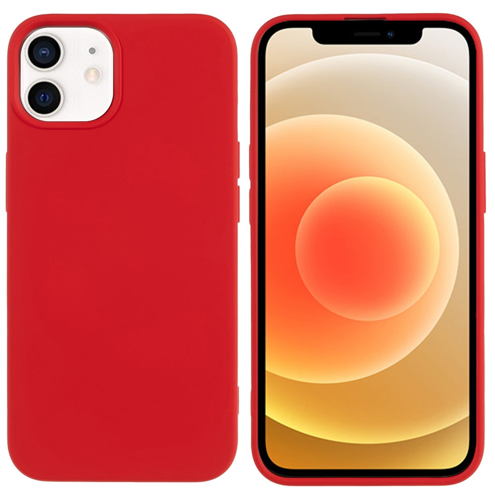 For iPhone 12 mini 5.4 inch Anti-scratch 2.0mm Soft TPU Case Drop-proof Cell Phone Cover