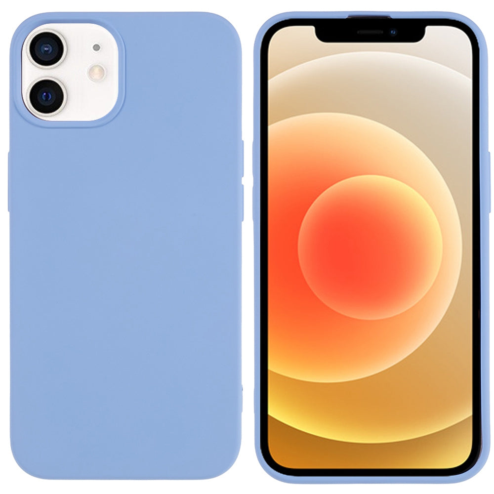 For iPhone 12 mini 5.4 inch Anti-scratch 2.0mm Soft TPU Case Drop-proof Cell Phone Cover