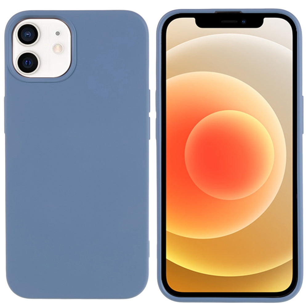 For iPhone 12 mini 5.4 inch Anti-scratch 2.0mm Soft TPU Case Drop-proof Cell Phone Cover