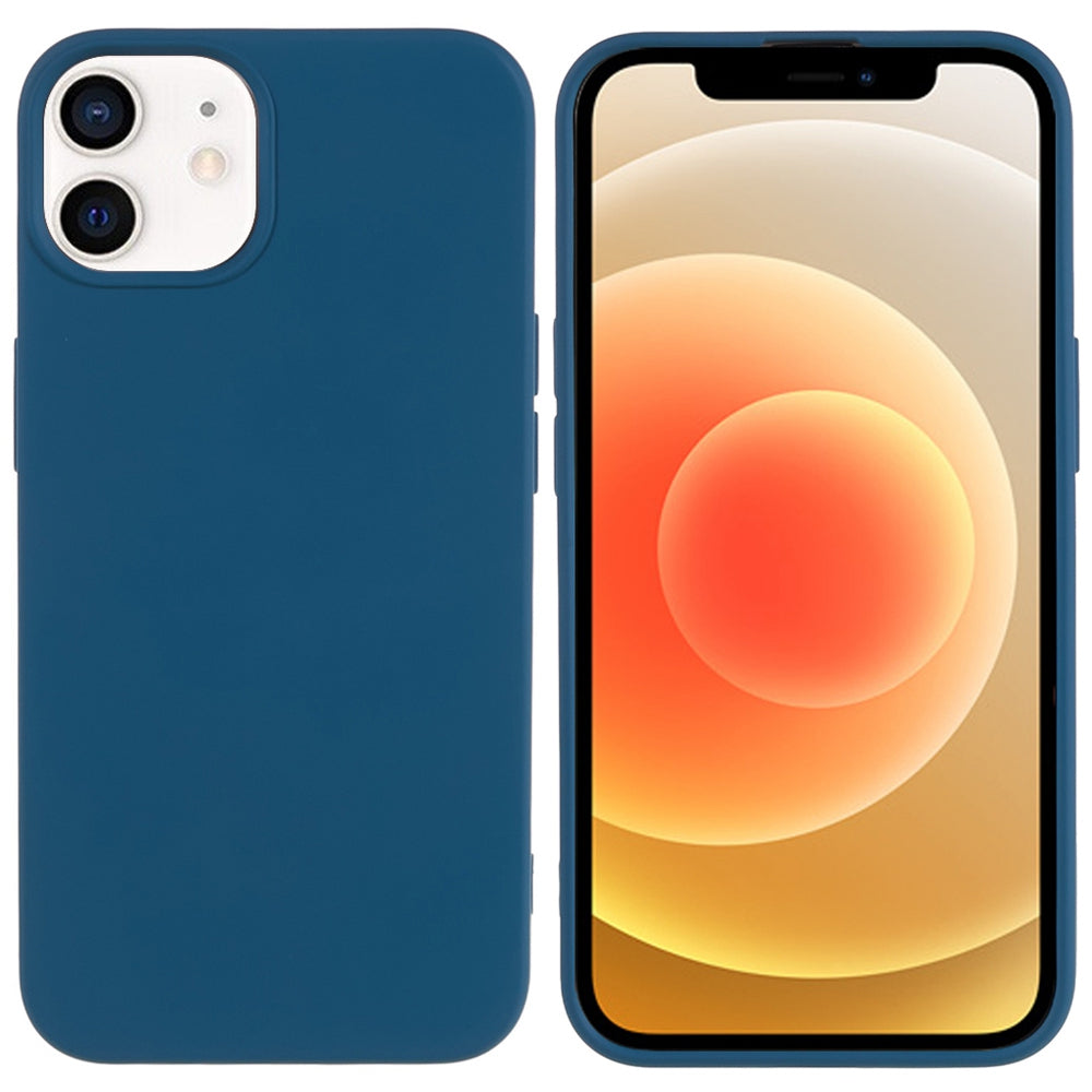 For iPhone 12 mini 5.4 inch Anti-scratch 2.0mm Soft TPU Case Drop-proof Cell Phone Cover