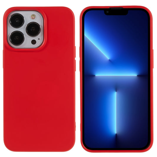 For iPhone 13 Pro 6.1 inch Flexible TPU 2.0mm Phone Cover Scratch-resistant Protective Case