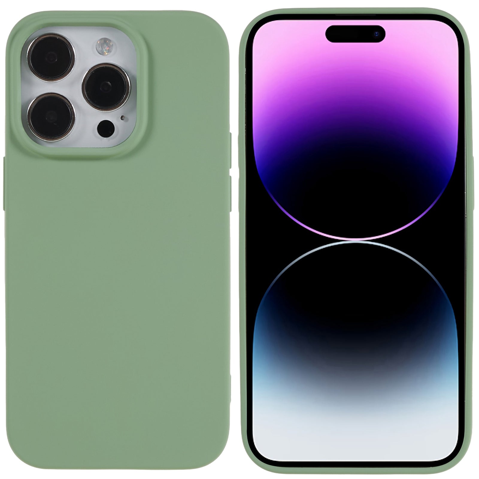 2.0mm Thickness Anti-drop TPU Case for iPhone 14 Pro, Scratch-resistant Phone Cover