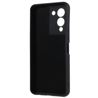 For Infinix Note 12 5G 2.0mm Thick TPU Impact Defender Case Liquid Silicone Texture Anti-Scratch Phone Cover