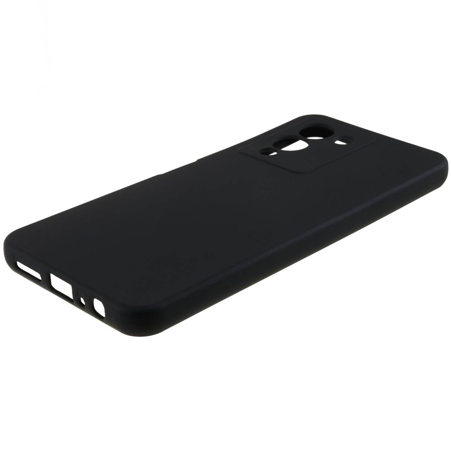 For Infinix Note 12 5G 2.0mm Thick TPU Impact Defender Case Liquid Silicone Texture Anti-Scratch Phone Cover