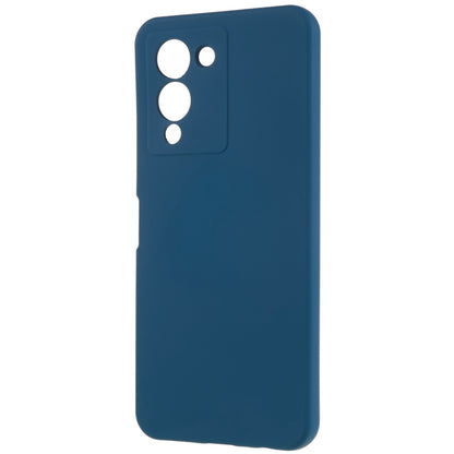 For Infinix Note 12 5G 2.0mm Thick TPU Impact Defender Case Liquid Silicone Texture Anti-Scratch Phone Cover
