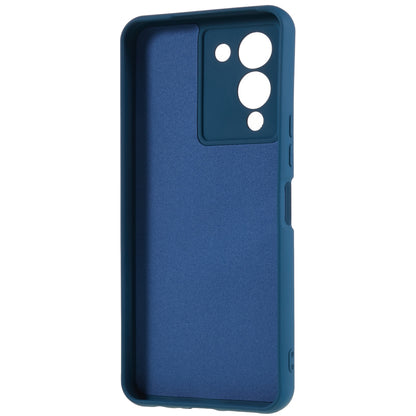For Infinix Note 12 5G 2.0mm Thick TPU Impact Defender Case Liquid Silicone Texture Anti-Scratch Phone Cover