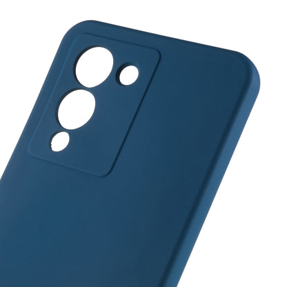 For Infinix Note 12 5G 2.0mm Thick TPU Impact Defender Case Liquid Silicone Texture Anti-Scratch Phone Cover