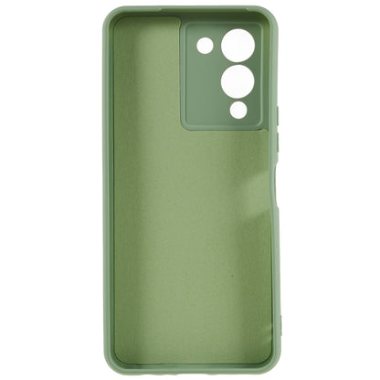 For Infinix Note 12 5G 2.0mm Thick TPU Impact Defender Case Liquid Silicone Texture Anti-Scratch Phone Cover