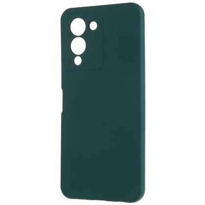 For Infinix Note 12 5G 2.0mm Thick TPU Impact Defender Case Liquid Silicone Texture Anti-Scratch Phone Cover