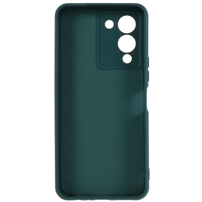 For Infinix Note 12 5G 2.0mm Thick TPU Impact Defender Case Liquid Silicone Texture Anti-Scratch Phone Cover