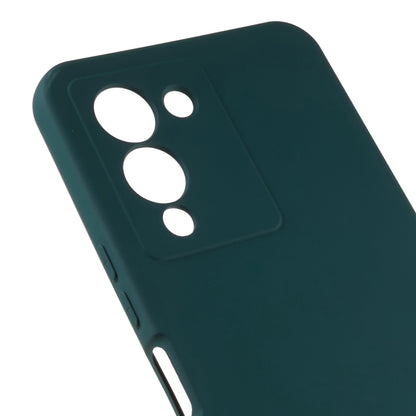 For Infinix Note 12 5G 2.0mm Thick TPU Impact Defender Case Liquid Silicone Texture Anti-Scratch Phone Cover