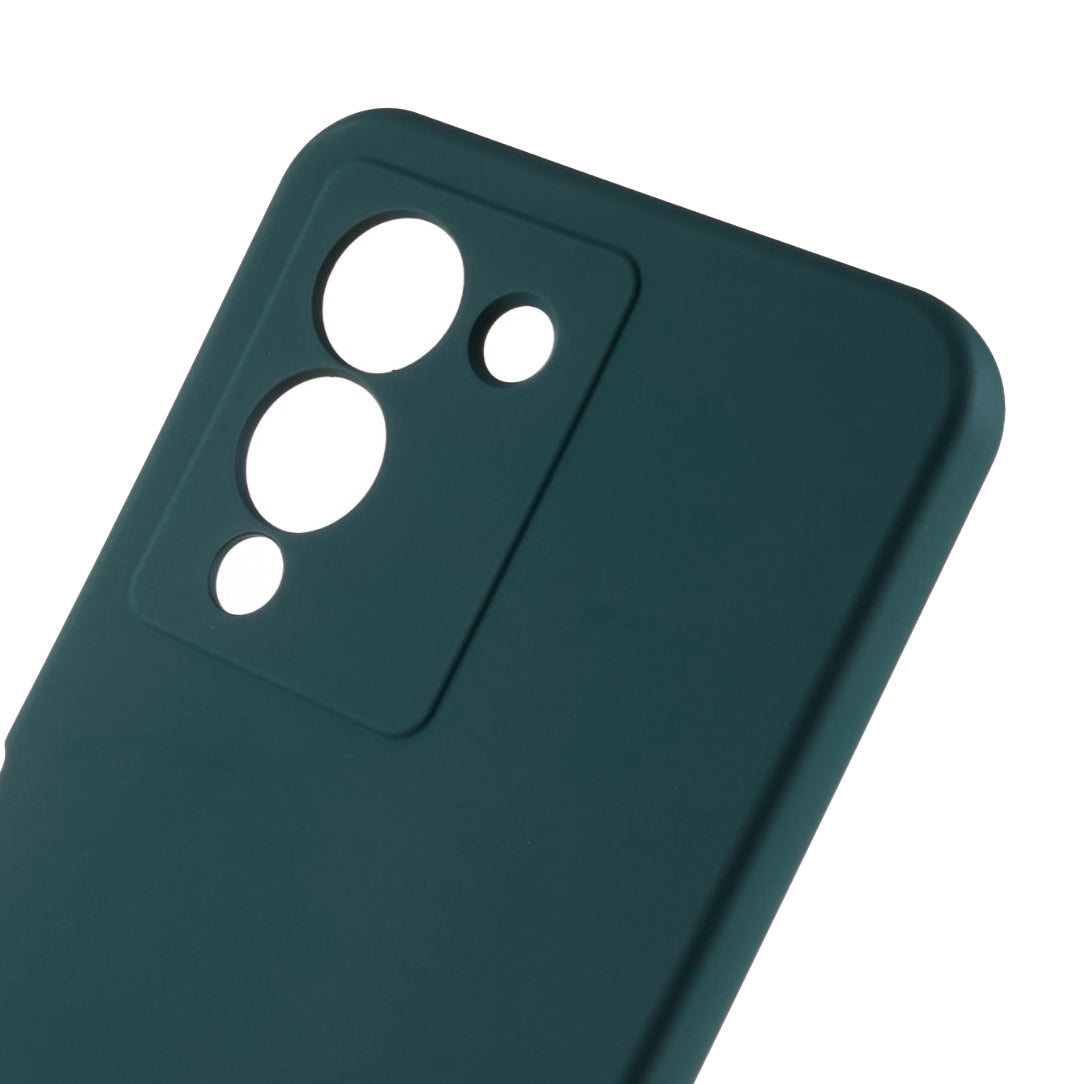 For Infinix Note 12 5G 2.0mm Thick TPU Impact Defender Case Liquid Silicone Texture Anti-Scratch Phone Cover