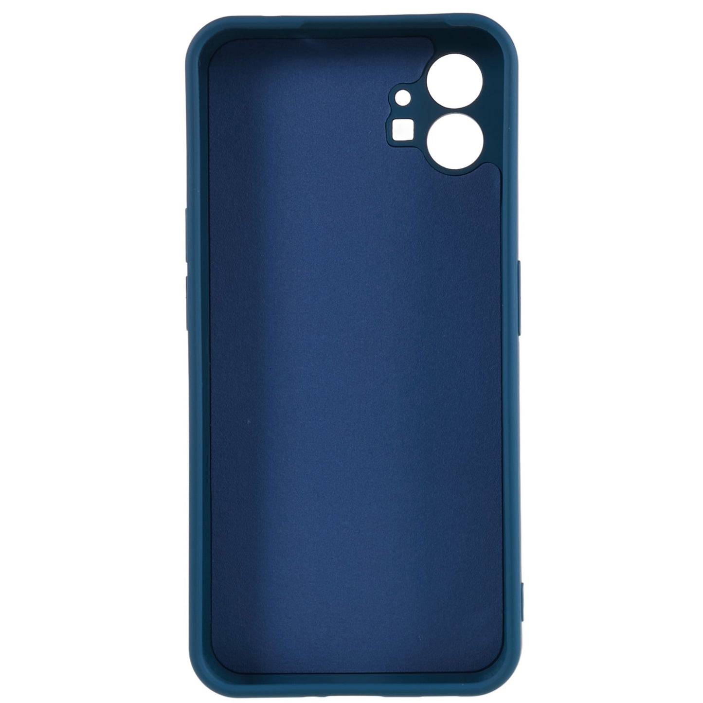 For Nothing phone (1) 5G Liquid Silicone Texture Feeling Arc Edge Phone Cover 2.0mm Thick TPU Back Case