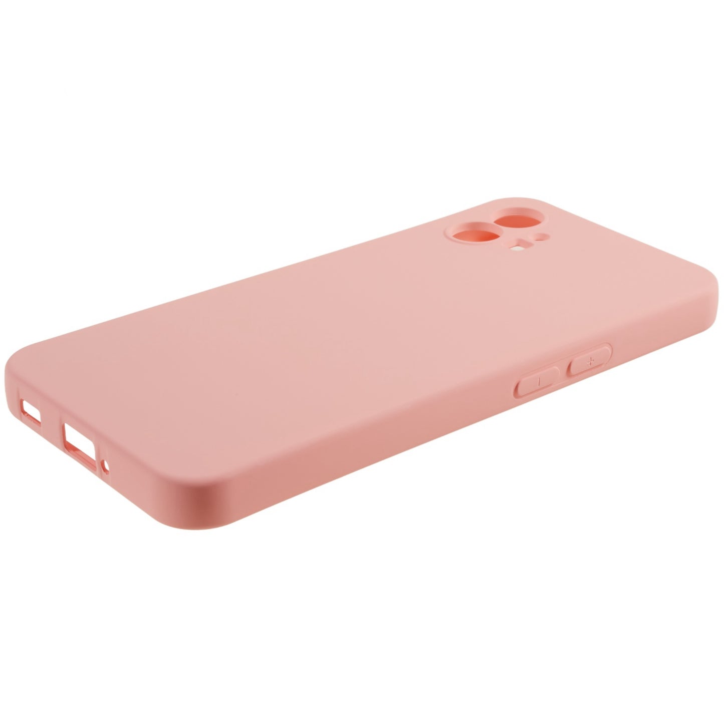 For Nothing phone (1) 5G Liquid Silicone Texture Feeling Arc Edge Phone Cover 2.0mm Thick TPU Back Case
