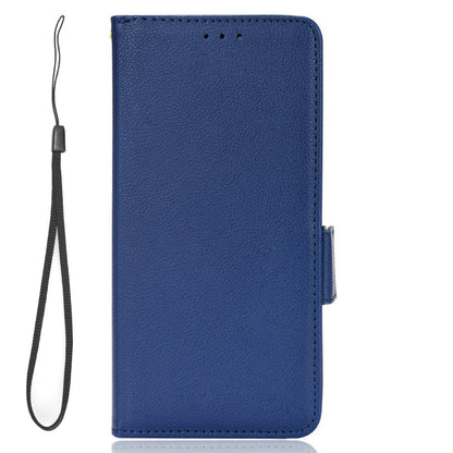 For Honor X8 5G Litchi Texture PU Leather Wallet Case Stand Feature Dual Magnetic Clasp Protective Shockproof Phone Cover