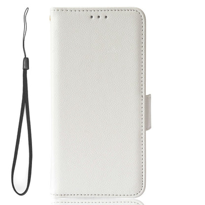 For Honor X8 5G Litchi Texture PU Leather Wallet Case Stand Feature Dual Magnetic Clasp Protective Shockproof Phone Cover