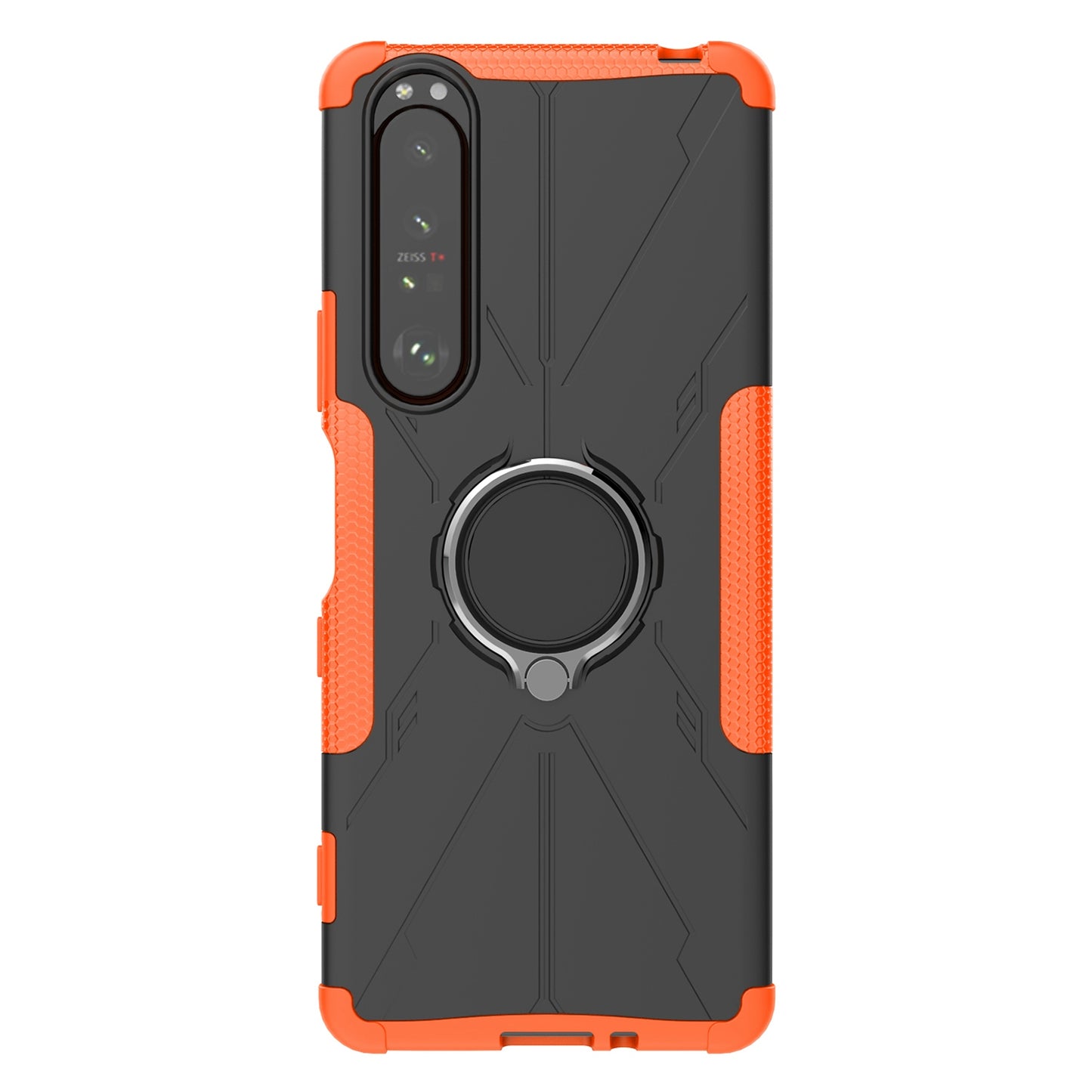Shockproof Case for Sony Xperia 1 III 5G Anti-Drop Phone Case Hard PC Soft TPU Phone Protector with Kickstand