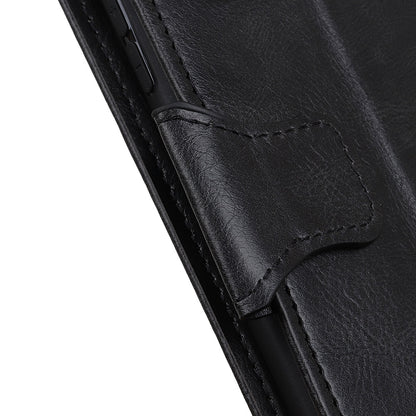 For Honor X8 5G Shockproof Crazy Horse Texture Wallet Stand Case Full Body Protection Split Leather Cell Phone Cover