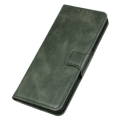 For Honor X8 5G Shockproof Crazy Horse Texture Wallet Stand Case Full Body Protection Split Leather Cell Phone Cover