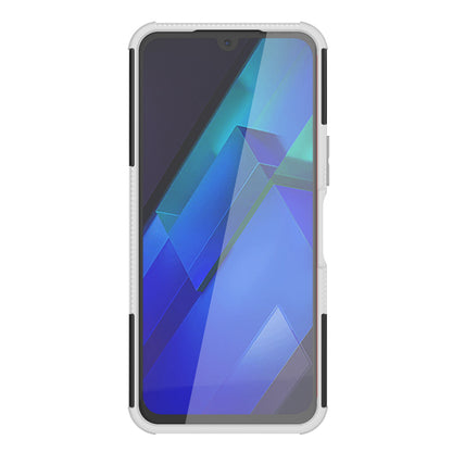 For Infinix Note 12 G96 4G X670 Hard PC Back Flexible TPU Shock-Absorbing Cover Ring Holder Kickstand Anti-Slip Phone Case Support Magnetic Car Mount