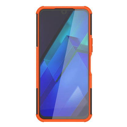 For Infinix Note 12 G96 4G X670 Hard PC Back Flexible TPU Shock-Absorbing Cover Ring Holder Kickstand Anti-Slip Phone Case Support Magnetic Car Mount