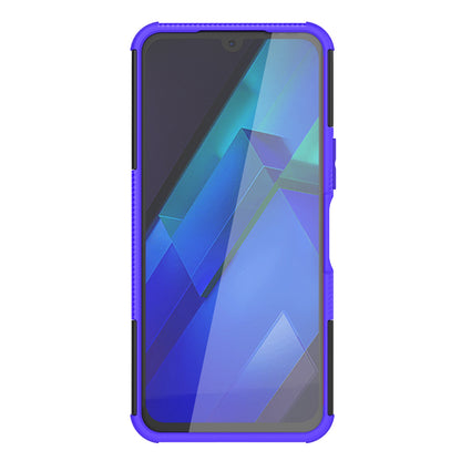 For Infinix Note 12 G96 4G X670 Hard PC Back Flexible TPU Shock-Absorbing Cover Ring Holder Kickstand Anti-Slip Phone Case Support Magnetic Car Mount