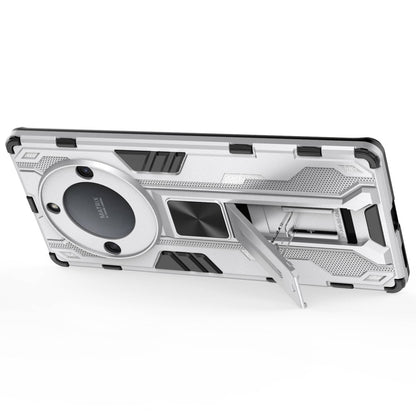 For Honor X40 5G Kickstand Protective Phone Case Drop-proof Hard PC Soft TPU Hybrid Cover