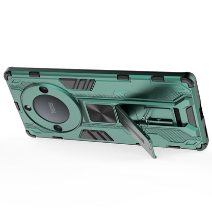 For Honor X40 5G Kickstand Protective Phone Case Drop-proof Hard PC Soft TPU Hybrid Cover