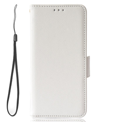 For Infinix Note 12 G96 4G X670 Litchi Texture Phone Cover Drop-proof PU Leather Magnetic Clasp Case with Stand Wallet